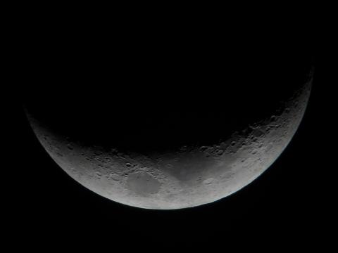 ミニ合宿での三日月です