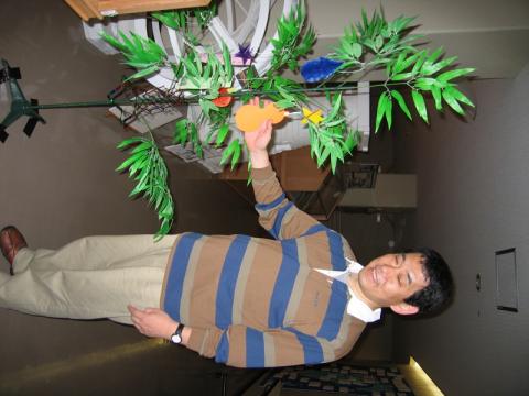 七夕のかざりつけ-4