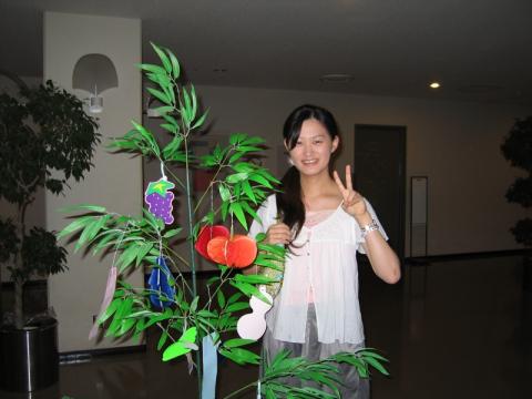 七夕のかざりつけ-7