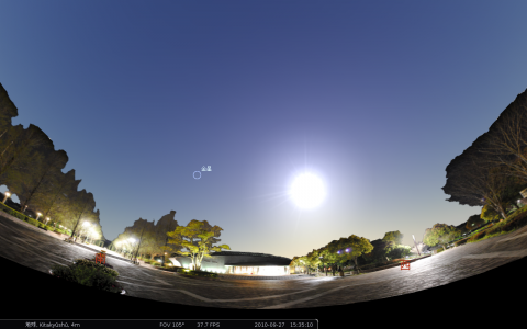 ステライメージで表示してみたアクアドーム前