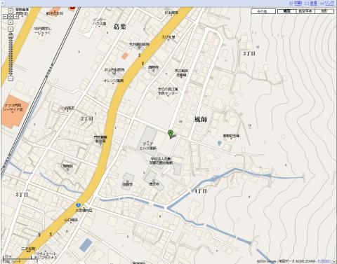 １０月１１日出張観望会地図２