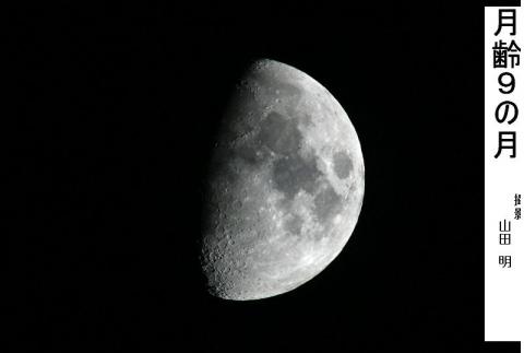 月齢９の月