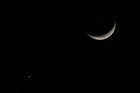 月と金星