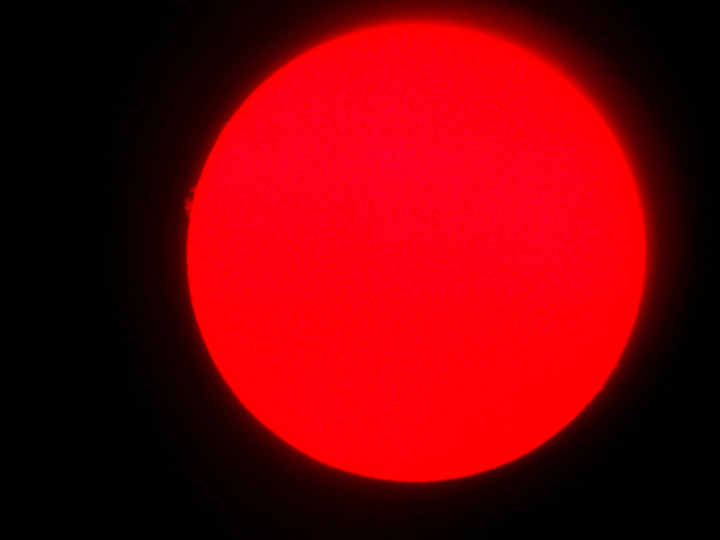 コロナドによる太陽撮影